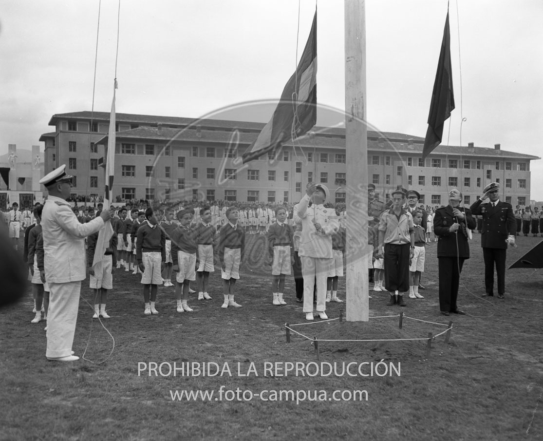Visita de Franco a Bilbao junio 1950