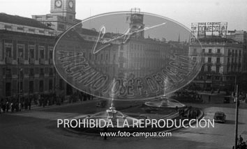 Inauguración fuentes de la Puerta del Sol