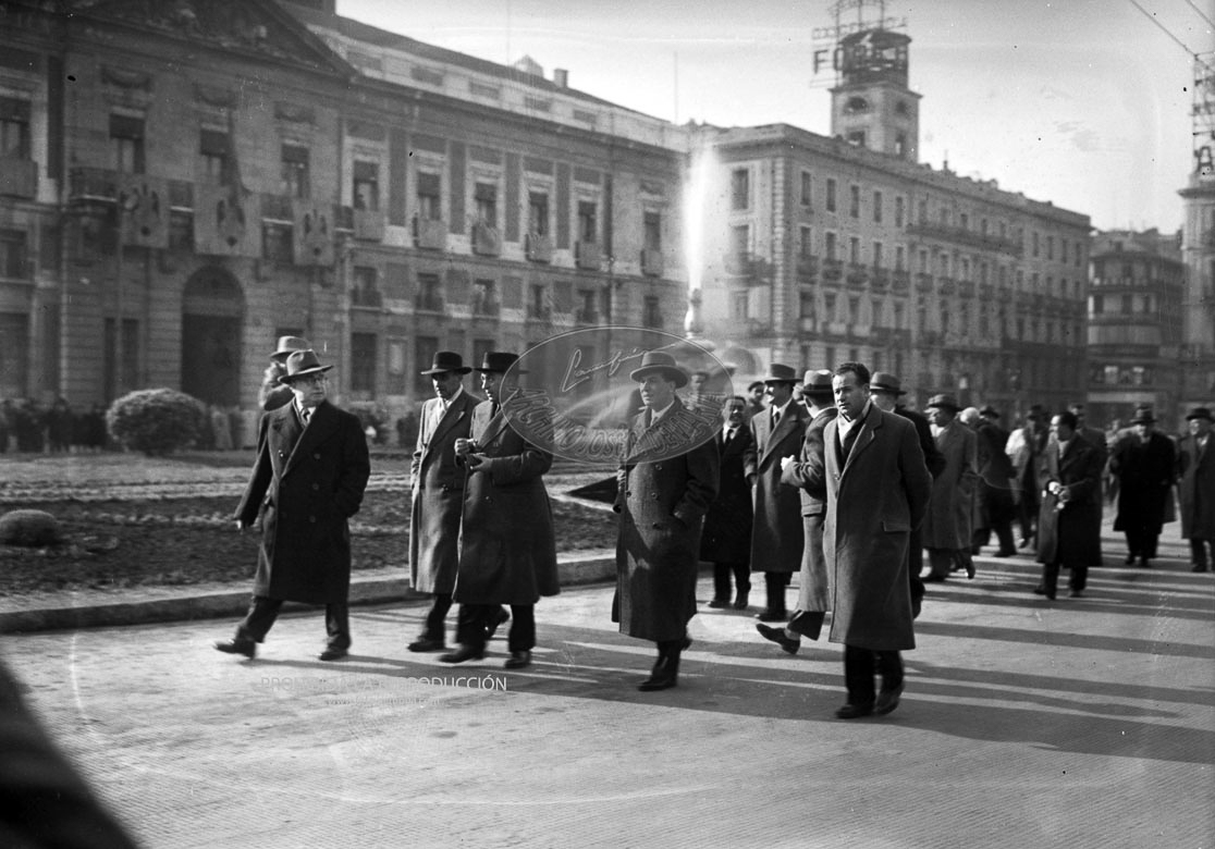 Inauguración fuentes de la Puerta del Sol