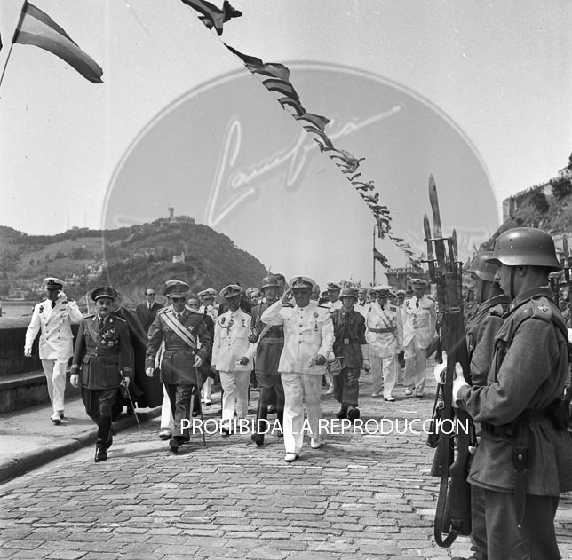Franco en San Sebastián 1952