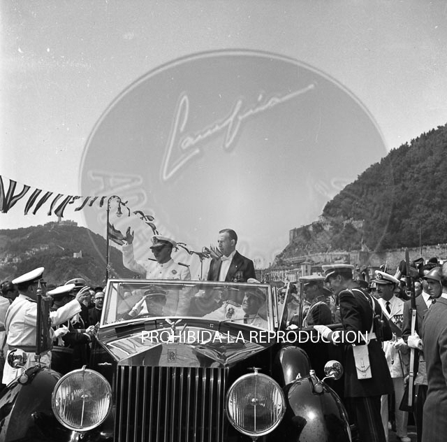 Franco en San Sebastián 1952