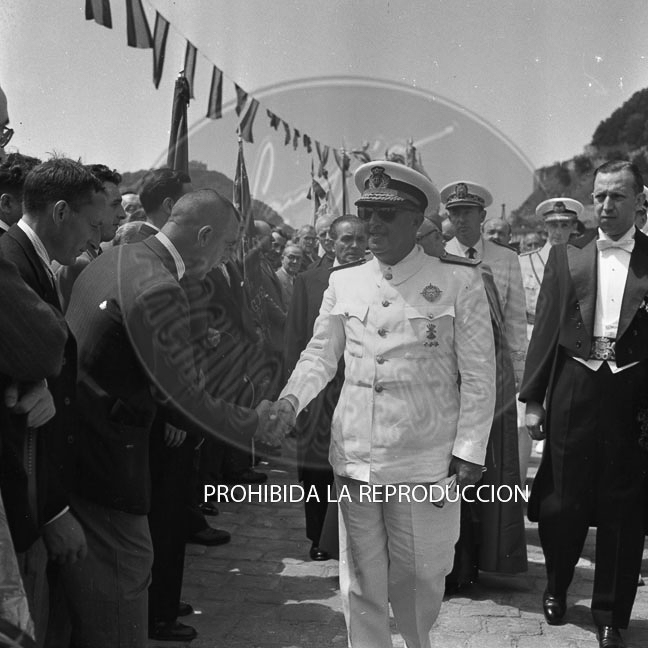 Franco en San Sebastián 1952