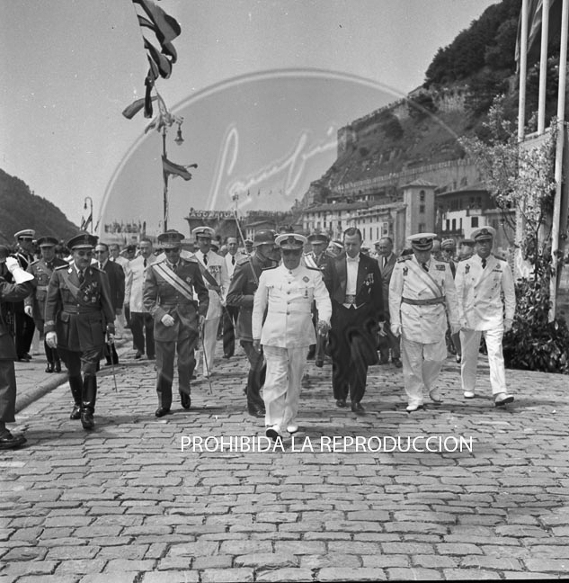 Franco en San Sebastián 1952