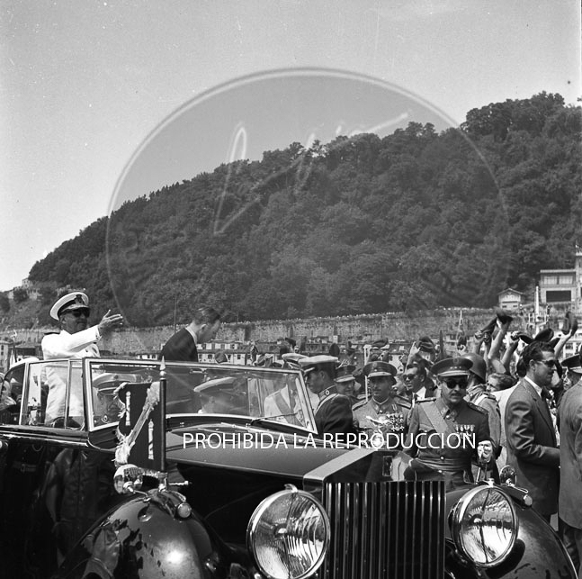 Franco en San Sebastián 1952