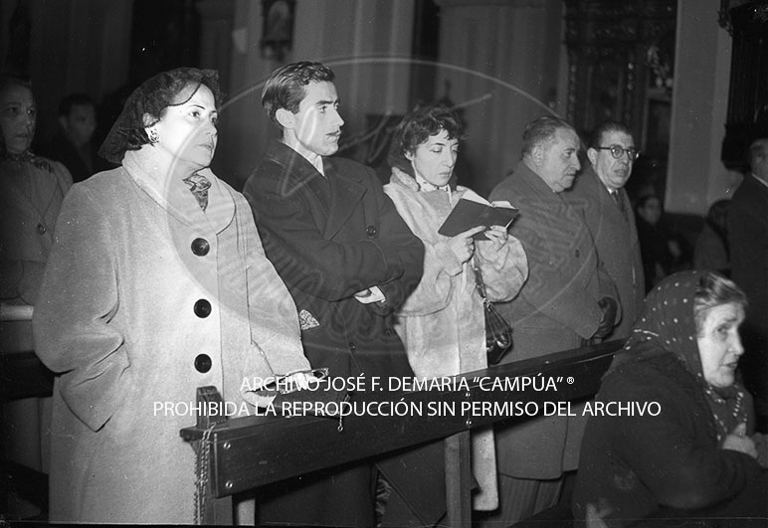 Misa por los periodistas caidos en la guerra civil