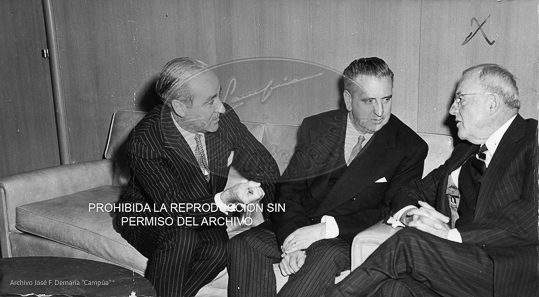 Viaje Martin Artajo a EE.UU 1956