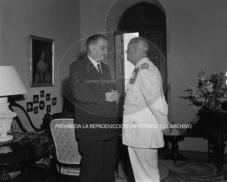 Consejo de Ministros en el Pazo de Meirás.