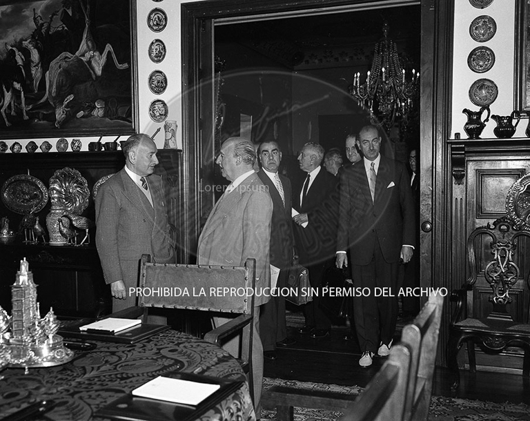 Consejo de Ministros en el Pazo de Meirás.