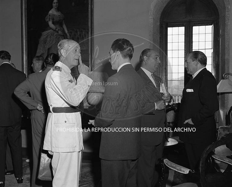 Consejo de Ministros en el Pazo de Meirás.