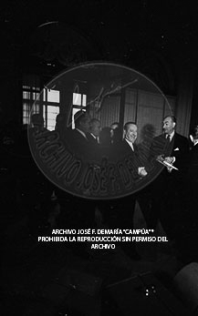 Consejo de Ministros en el Palacio de Pedralbes, mayo 1960