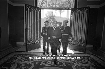 Consejo de Ministros en el Palacio de Pedralbes, mayo 1960
