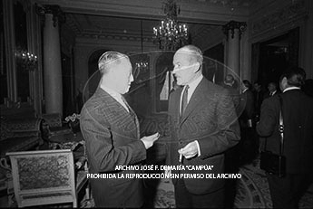 Consejo de Ministros en el Palacio de Pedralbes, mayo 1960