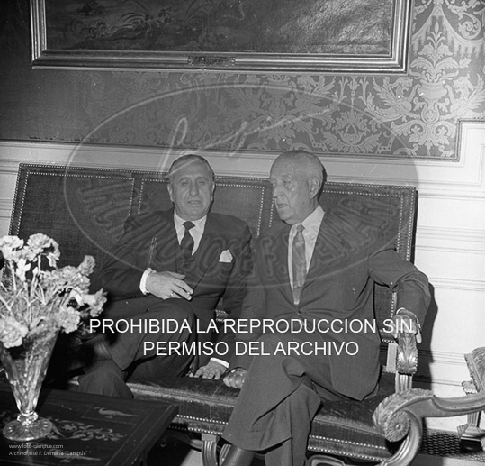 Consejo de ministros en el Palacio de Pedralbes.