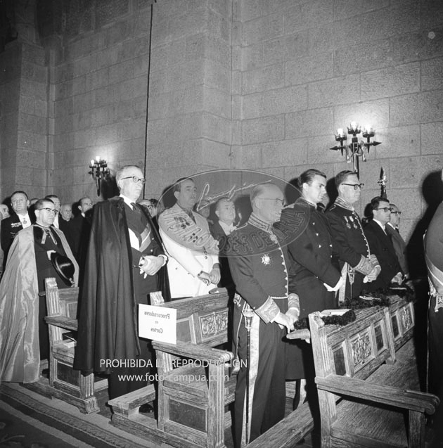 Te Deum en el Valle de los Caidos por los XXV años de paz