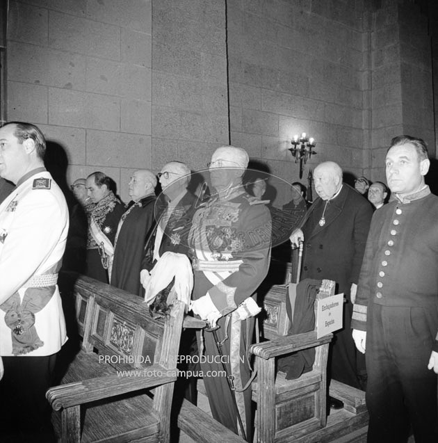 Te Deum en el Valle de los Caidos por los XXV años de paz