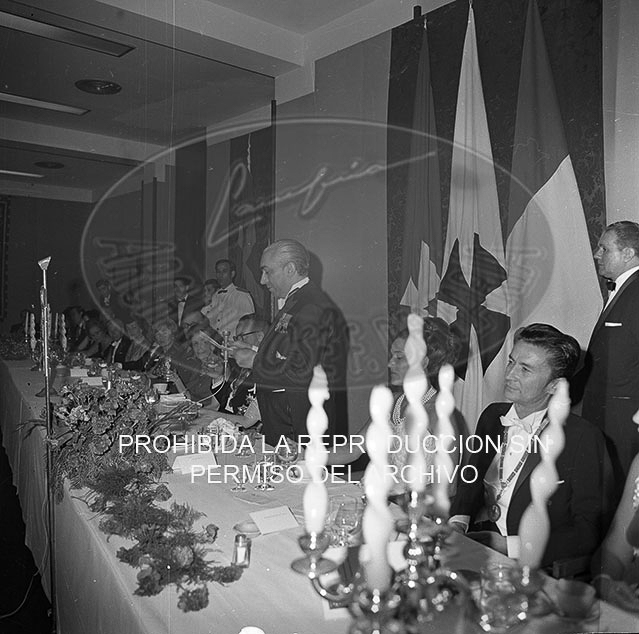 Cena de los Embajadores  Dag Hommarskjoeld