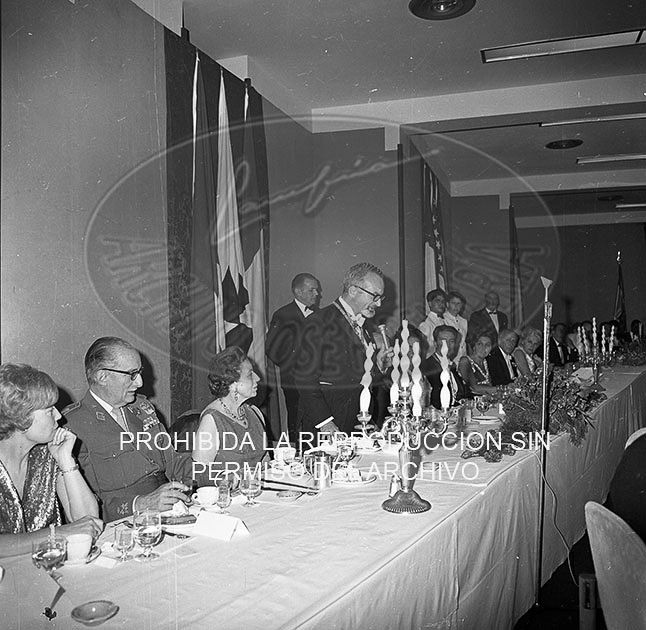 Cena de los Embajadores  Dag Hommarskjoeld