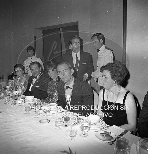 Cena de los Embajadores  Dag Hommarskjoeld