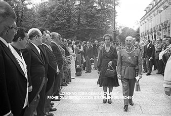 Fiesta del 18 julio 1973 en La Granja