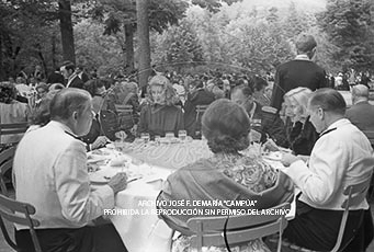 Fiesta del 18 julio 1973 en La Granja