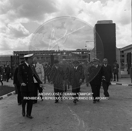 Visita del <presidente de Portugal a España, 1953
