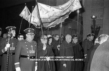 Visita del <presidente de Portugal a España, 1961