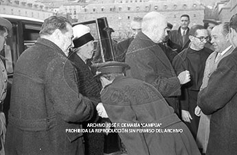 Visita del <presidente de Portugal a España, 1961