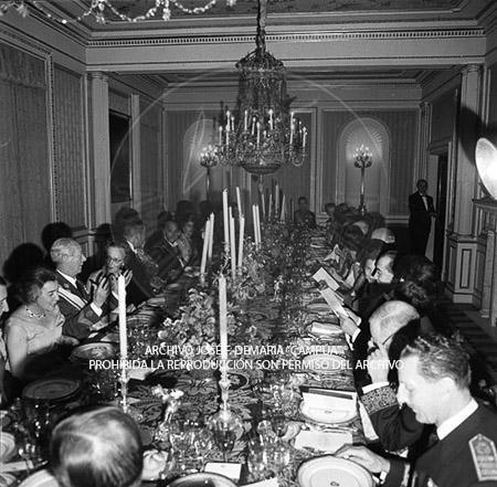 Visita del <presidente de Portugal a España, 1961
